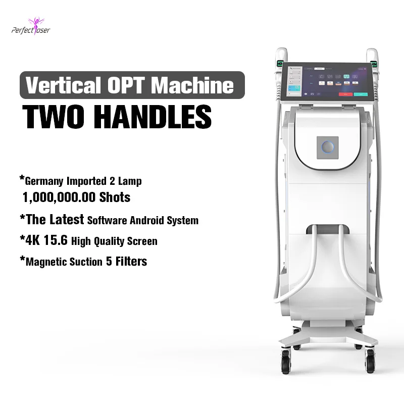 430nm 480nm 530nm 560nm 640nm IPL лазерная эпиляция машина 3500W омоложение кожи лазер