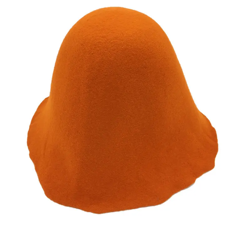 Профессиональная цветная 100% шерстяная шляпа с широкими полями