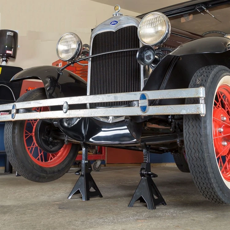 Bottle Jack 12 Ton Vehicle Safety Jack Stand With Big Foot Base