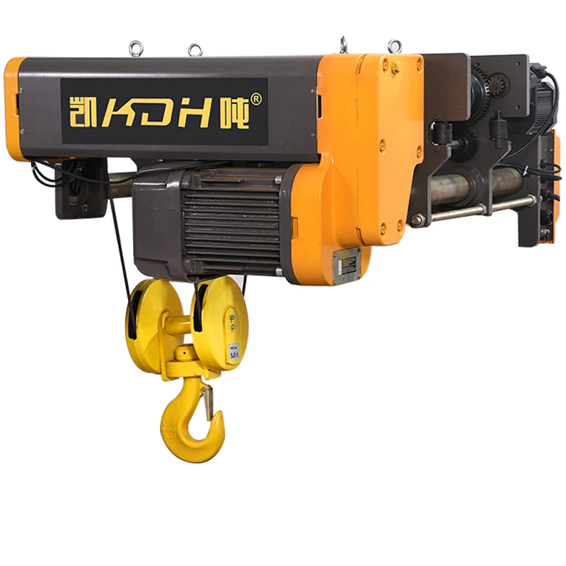 5 Ton 6M Portable Electric Hoist Lift Wire Rope Winch Hoist Mini Electric Wire Rope Hoist