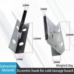 Good Quality High Inquiry Cold room Sandwich Panel Connector Galvanized Eccentric Hook