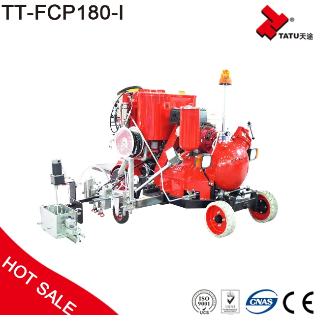 2022 new TATU brand  Stand driving type cold paint and two -component road marking machine