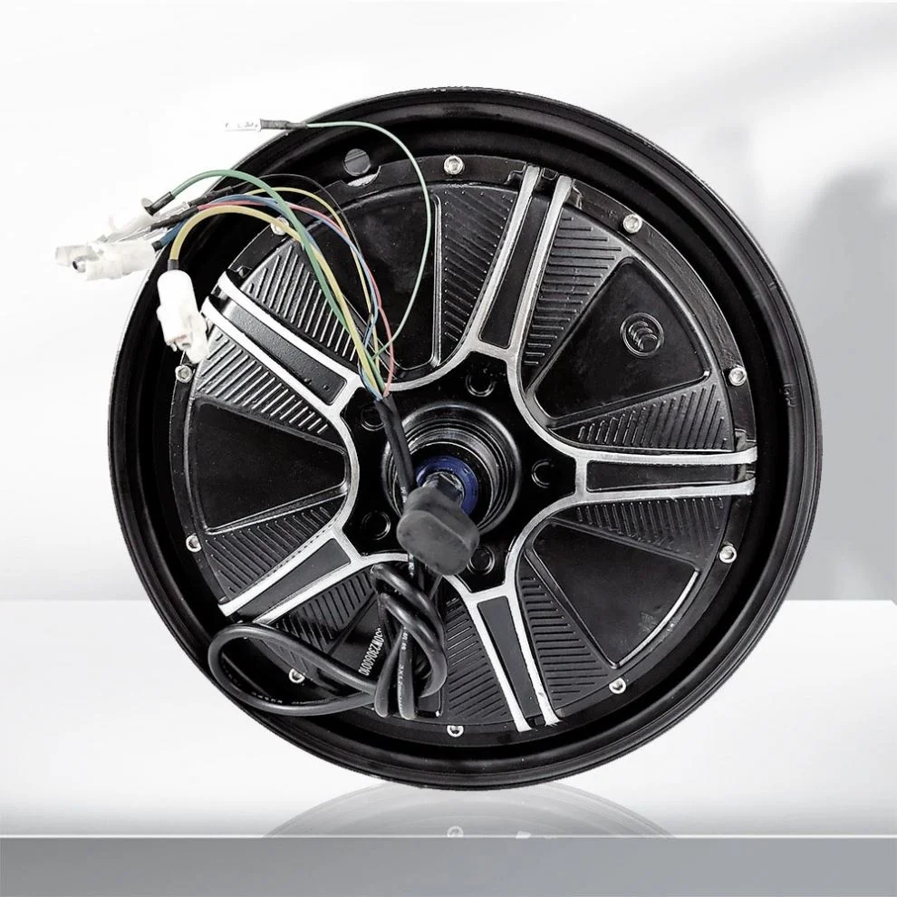 New Product 48V 500W 15 Inch Wheelbarrow Hub Motor BL Gear Electric Wheel Hub Motor