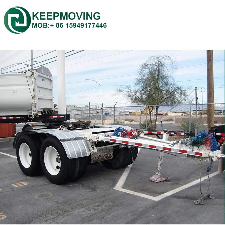 2 Axles Dolly Trailer Truck With Fifth Wheel For Australia Market