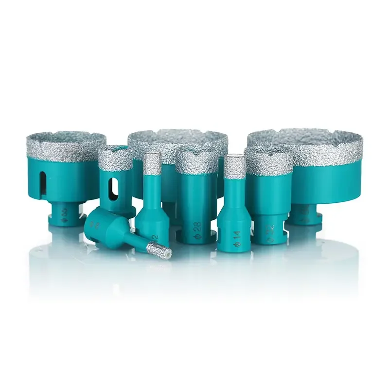 Diamond Drilling Core Bits Thread Porcelain Tile Stoneware Crowns Drill Crowns Marble Stone Masonry Hole Saw