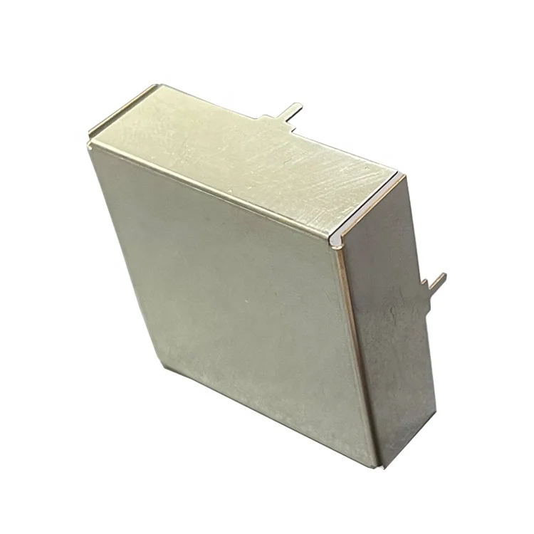 Customized stamping emi shielding rf shield cover for pcb enclosure