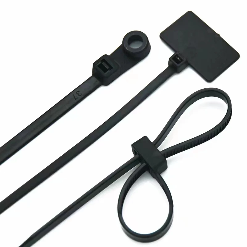 2022 Factory Manufacturer Wire Management Nylon Cable Tie Tag Marker Tie Wrap