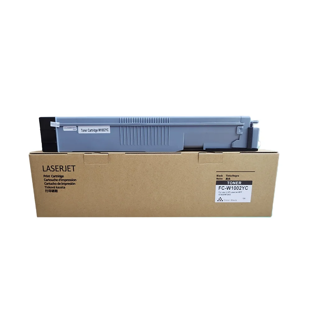 New W1002YC W1002 1002YC E72625 E72630 Compatible Black Copier Toner Cartridge LaserJet MFP E72625dn E72630dn for HP Printers