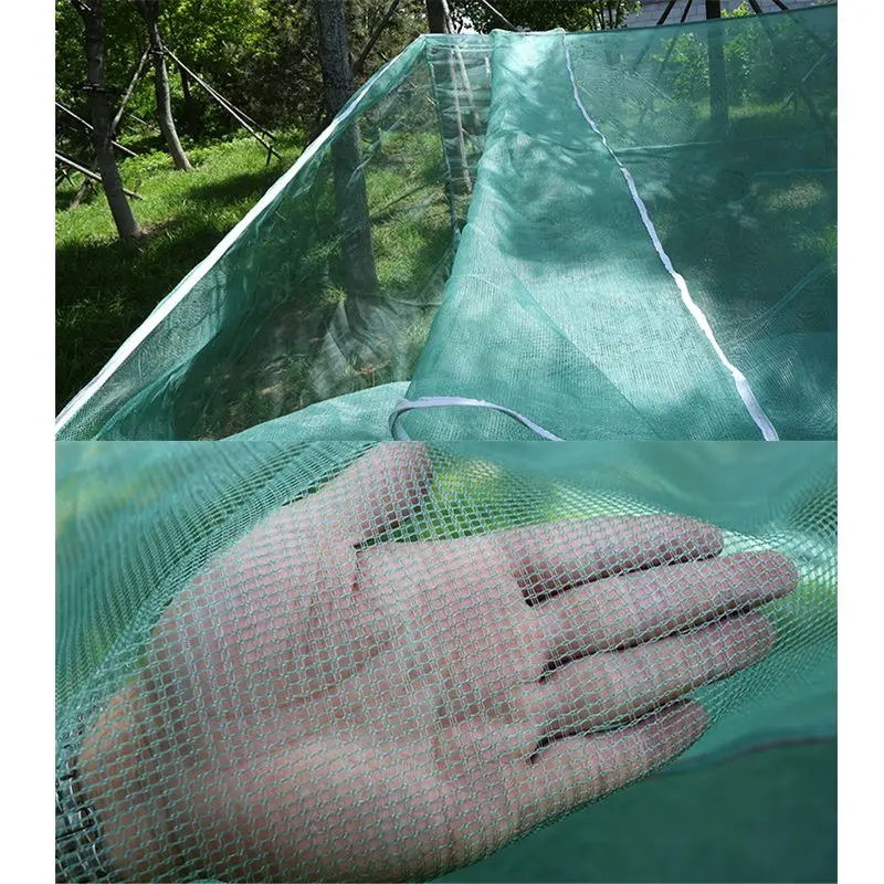 Knotted Tilapia Fish Farming Breeding Hapa Net Cage