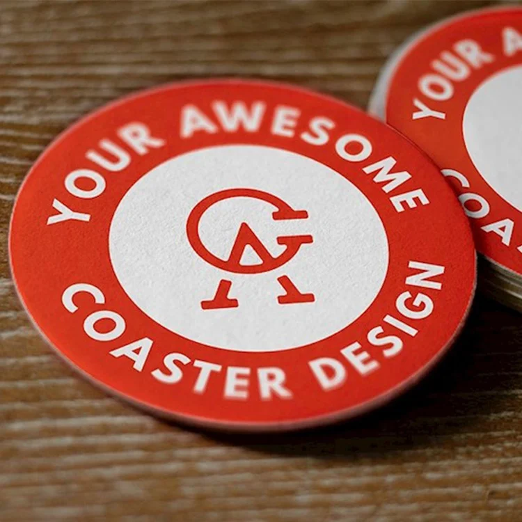 Фабрика OEM ODM подставка из переработанного материала с логотипом впитывающая бумага рулонная покрытием художественная