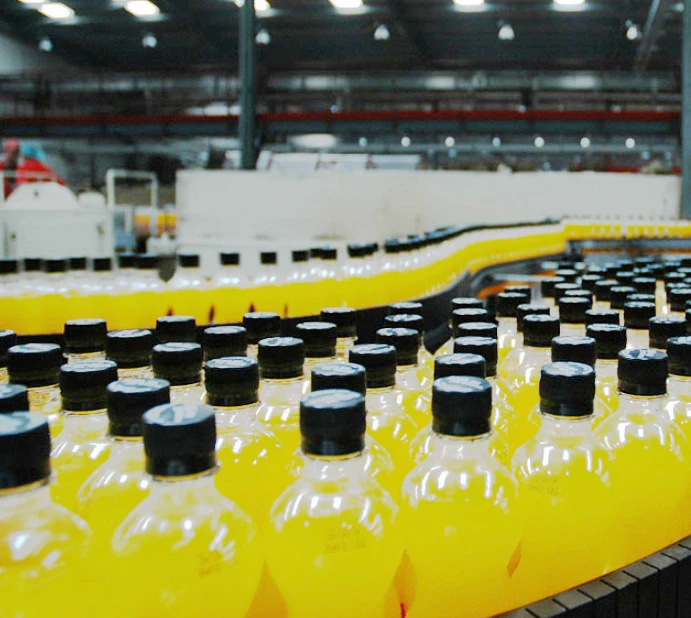 
Natural fruit beverage glass bottle washing filling capping labeling wrapping production line with complete automatic 