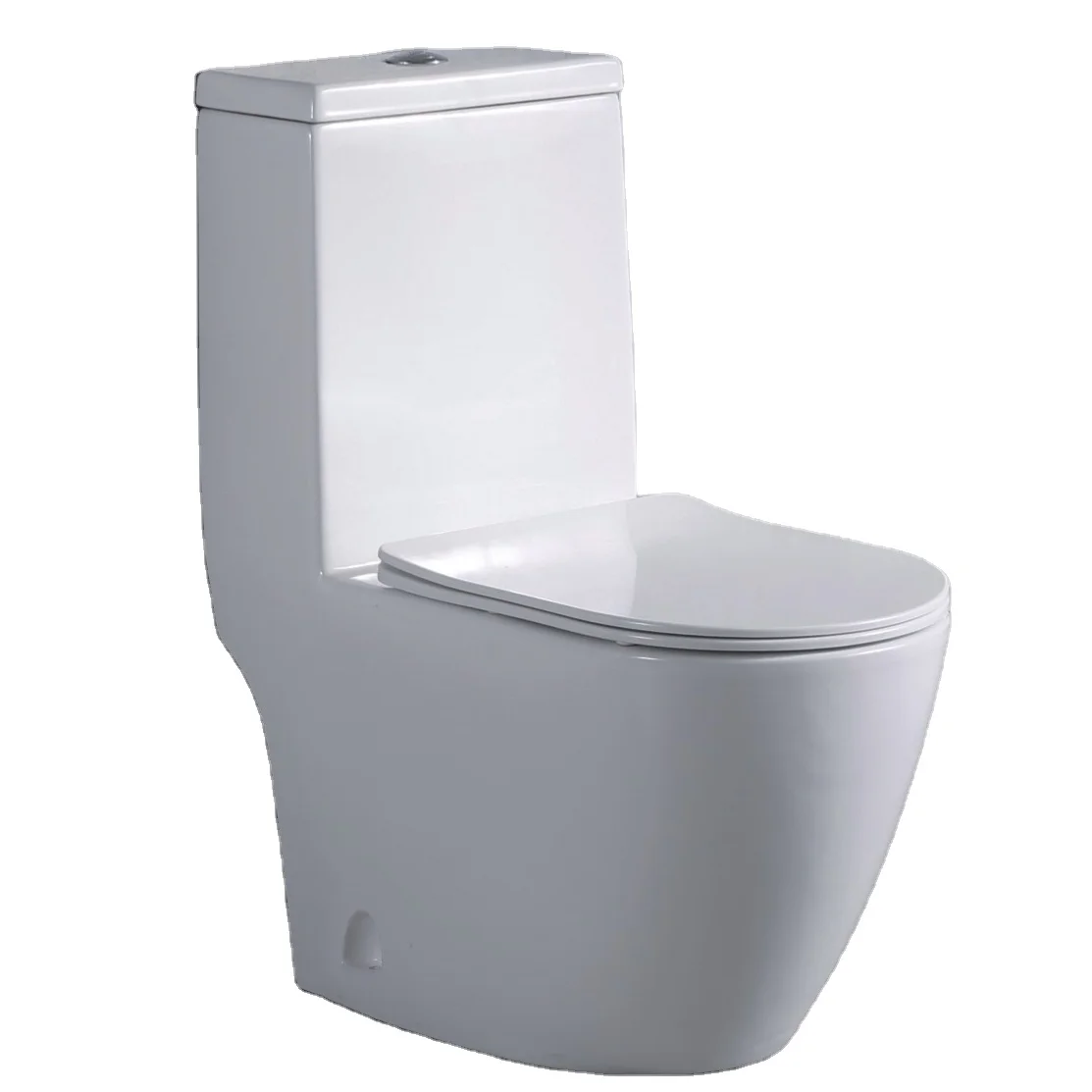 Best-Selling Modern Bathroom Sanitary Washdown Dual Flush One Piece WC White Ceramic Toilet