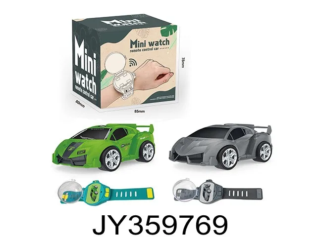 New Mini Remote Control Car Watch Toys,2.4 GHz RC Watch Racing Car  TikTok Watch Car