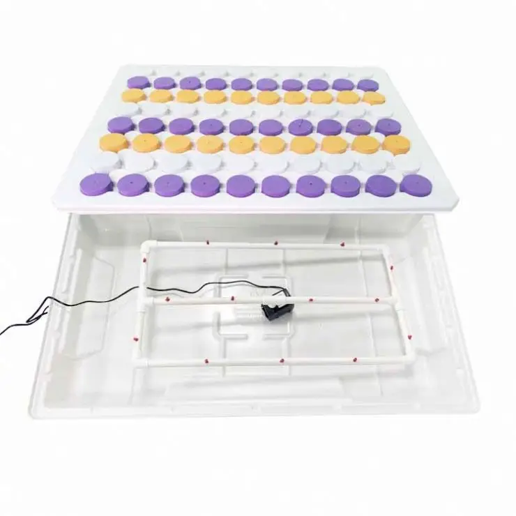 Factory Direct Ebb and Flow Microgreens Plant Cloning Machine 80 Holes Clone Tray Seed Spacer Tray for Growing