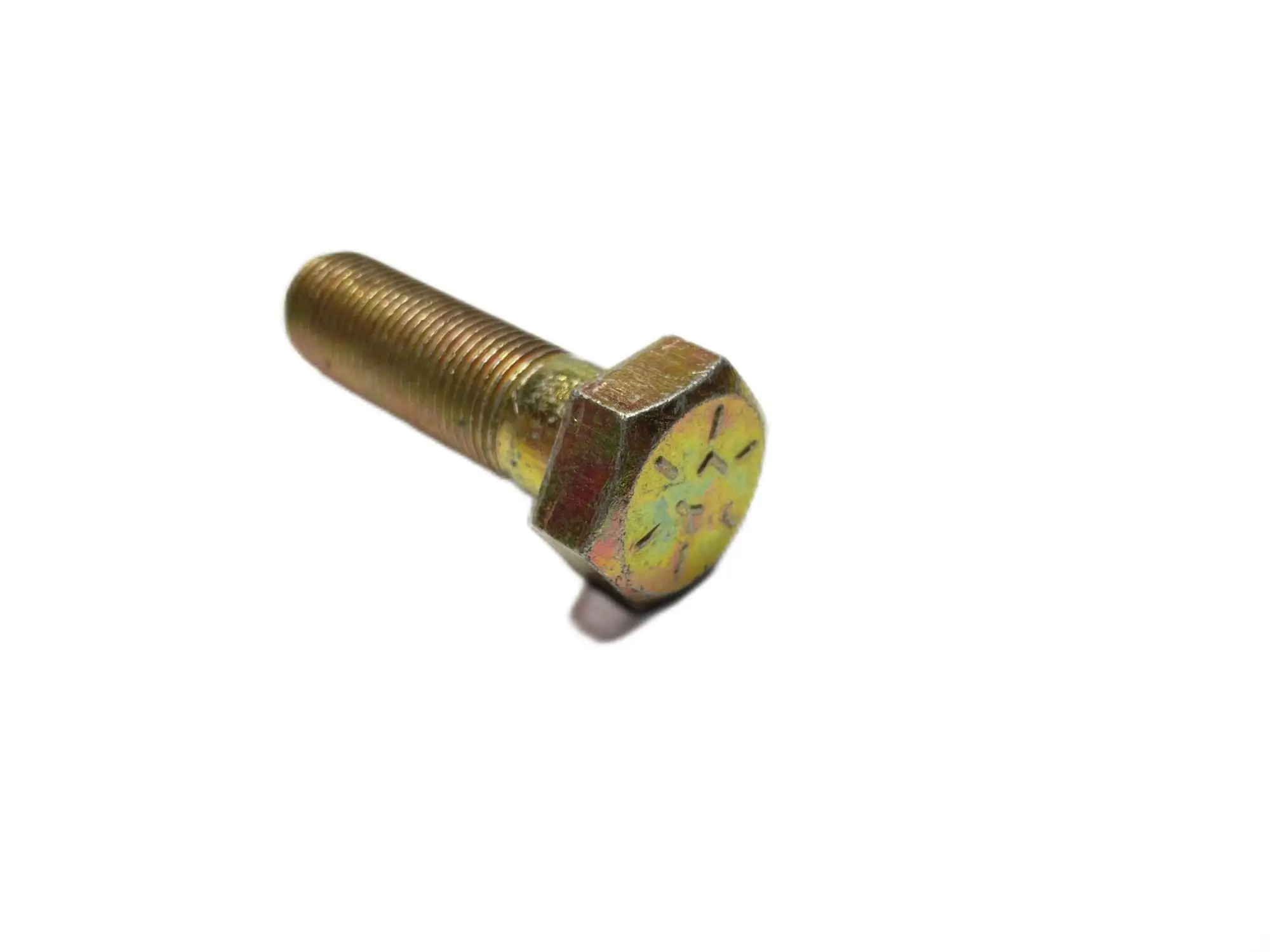 NBHC006FK Grade8 Hex Head Cap Screw Zinc Yellow Truck service fastener