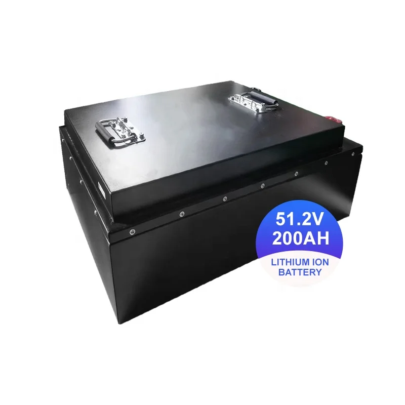 A Grade Lithium Battery 48v 51.2v Lithium Lifepo4 Battery 100ah 200ah with Smart Bms LCD