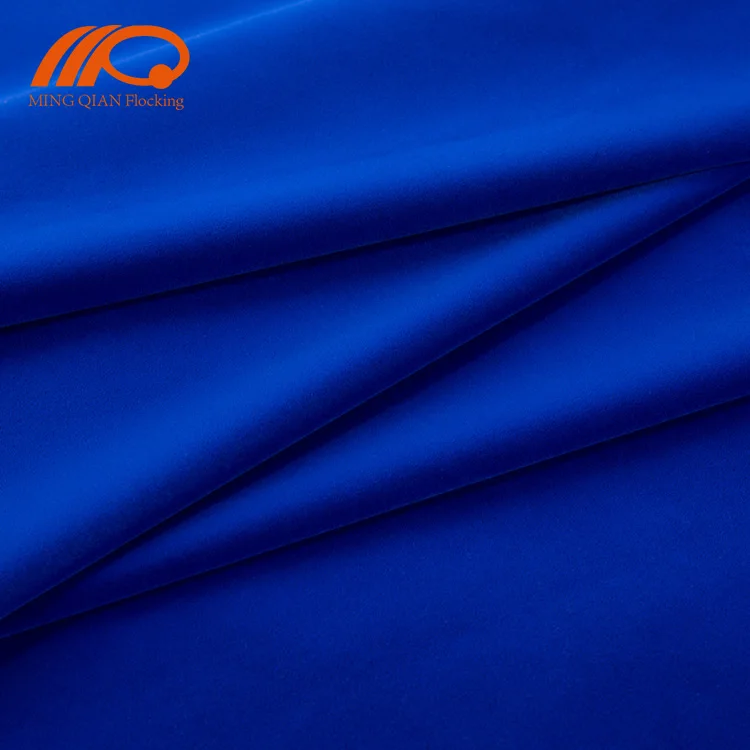 High Quality Hot Sales Rayon Cloth Based Long Pile Flocking Fabric for Jewelry Box Glasses Case Lining