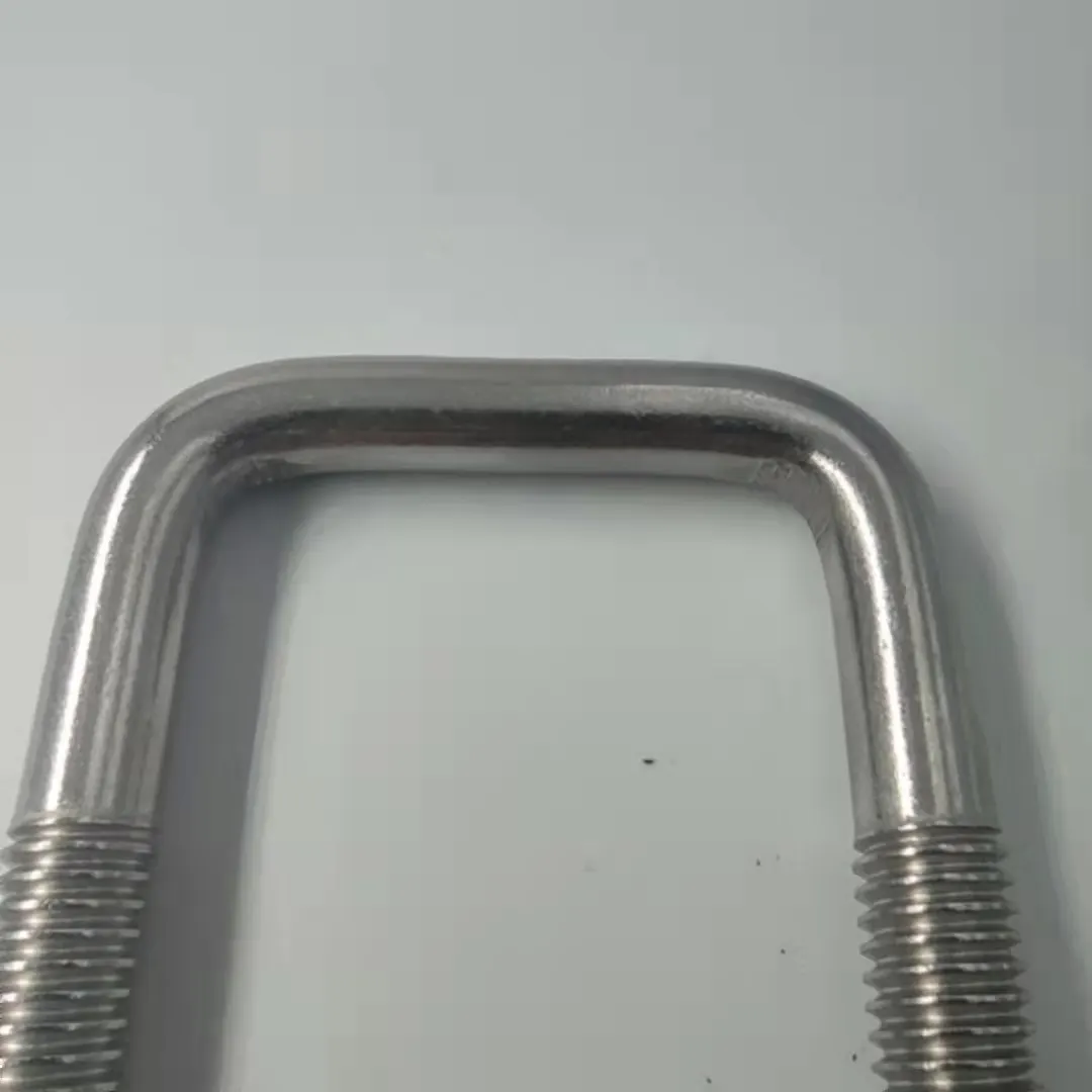 High tensile DIN standard stainless steel fastener square U bolt