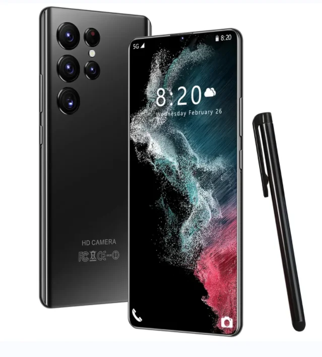 Mobile Phones S23 Ultra Original Unlocked 6.8 inch HD touch screen 16GB+1TB Cell Phone