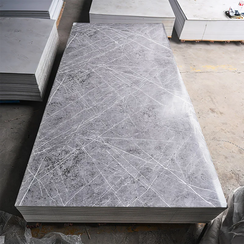 High glossy pvc marble sheet for interior wall decoration good quality uv marble rock color