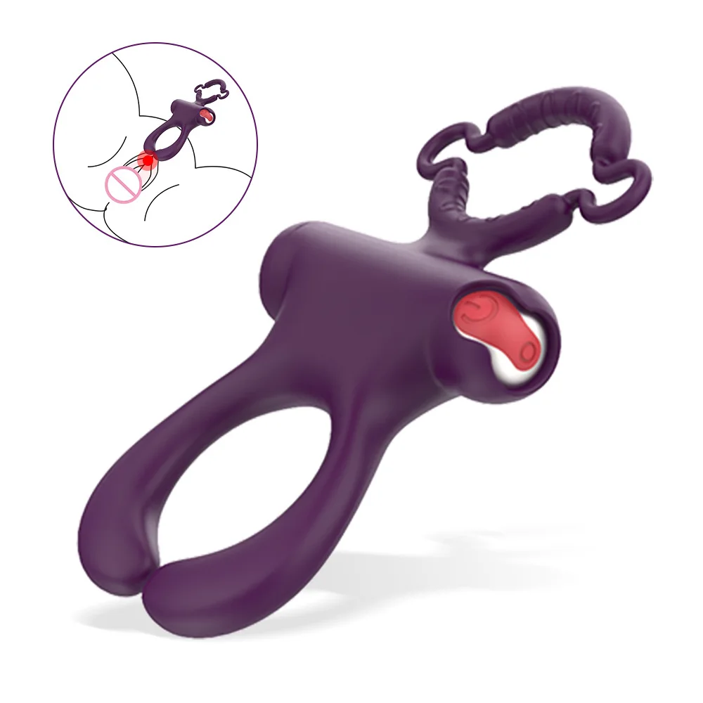 Cock Ring for Men Cock Vibrator Male Masturbator Male Adult Sex Toy Wholesale