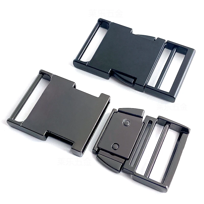 fashion metal buckle for clothing tactical Quick Release Buckle for Bag Strap metal strap bag clip buckle  belt for men