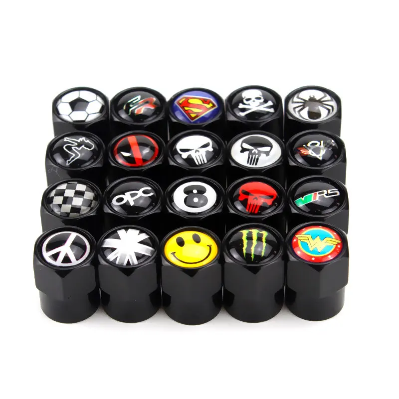 In stock  Automobile valve caps  car logo  tire caps  valve cover(4 pcs)