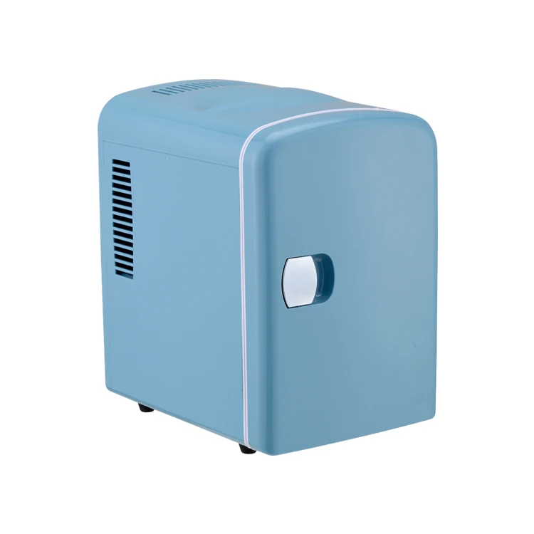 Портативный мини-холодильник EVERCOOL, офисный Настольный холодильник для макияжа и кемпинга, 12 В, 24 В, 4 л