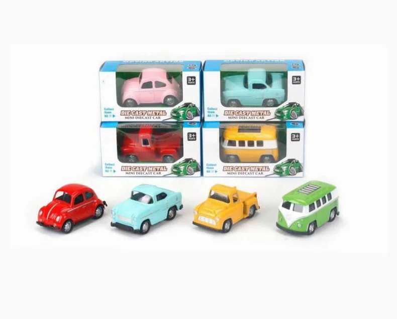 EPT Set of 4 Classic Car mini metal car toys for sale
