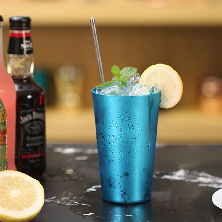 aluminum gift cup mug