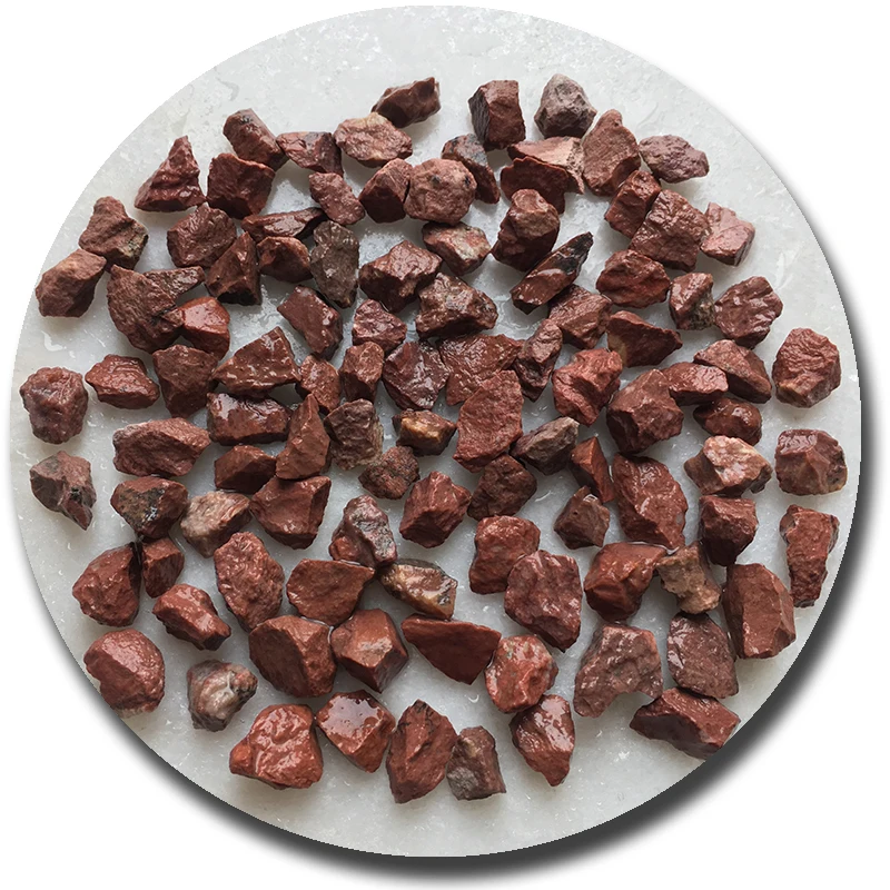 Red Aggregate Road Paving 3-5mm Red Stone Aggregate