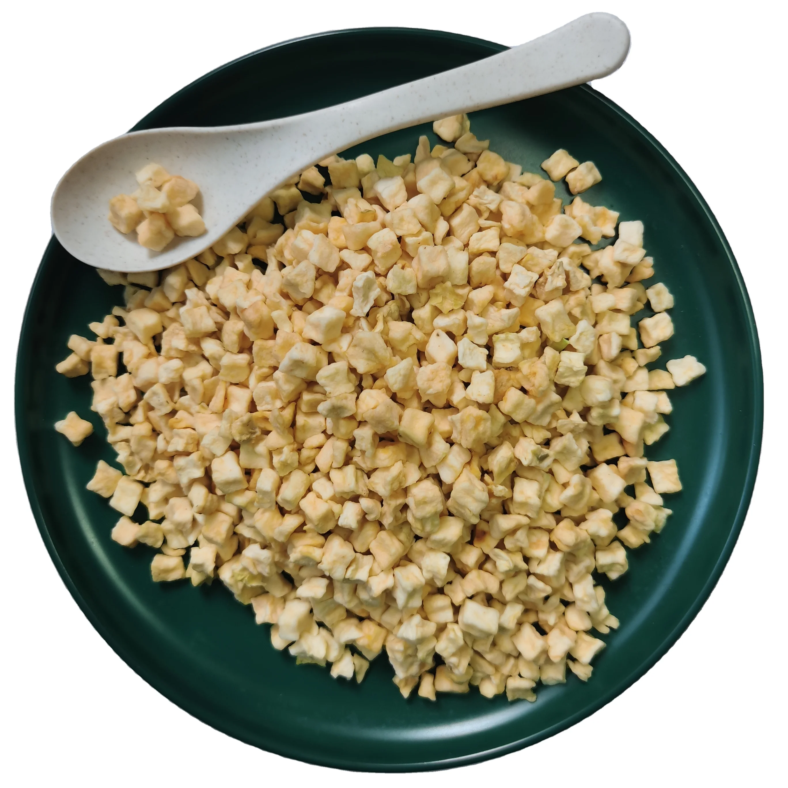 Оптовая продажа, 2021, новый урожай, дегидратированные сушеные кубики яблока AD