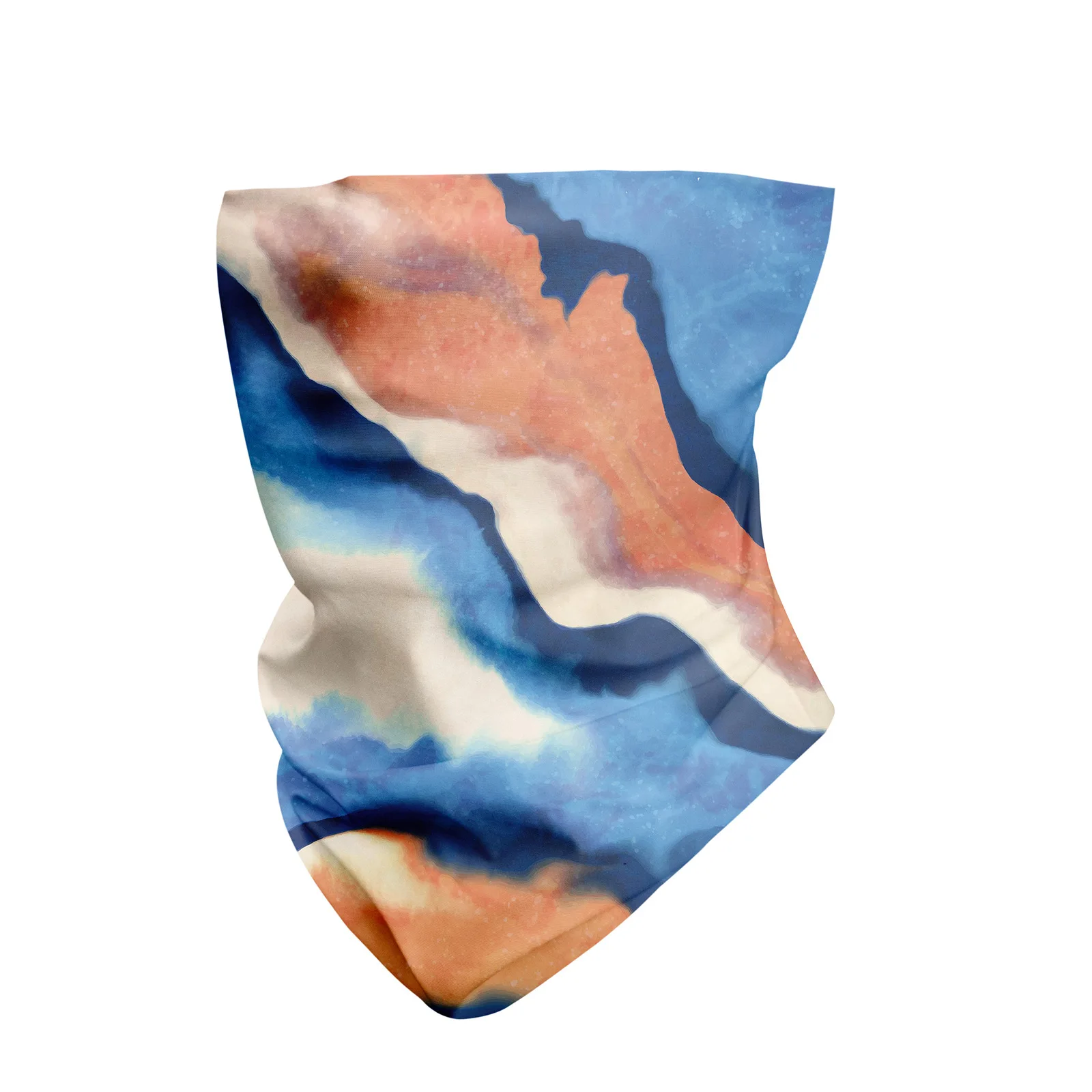 Upf 50+ Sun Protection Silk Fabric Seamless Milk Silk Breathable Tube Bandanas Neck Gaiter