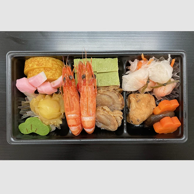 Osechi Samples Instant Food Shrimp Restaurant Famous Japanese Quick Frozen Sea Food