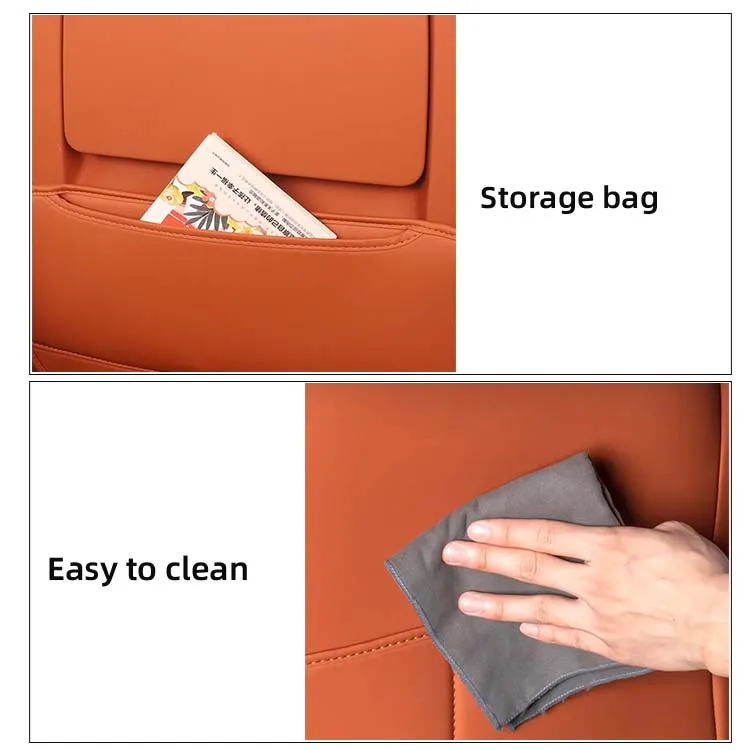 2024 Maremlyn Rear Seat Kick Protection Car Seat Back Anti kick Pad Protector For Lixiang L9 Interior Accessories