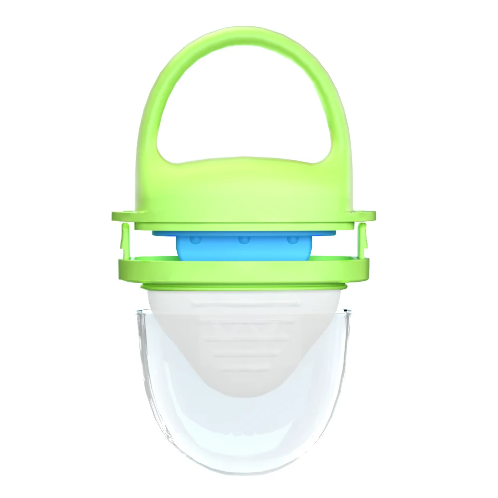 No-mess Fresh Puree Fruit Food Feeder Chill Teething Relief Breastmilk Fillable Freezable Water Teethers
