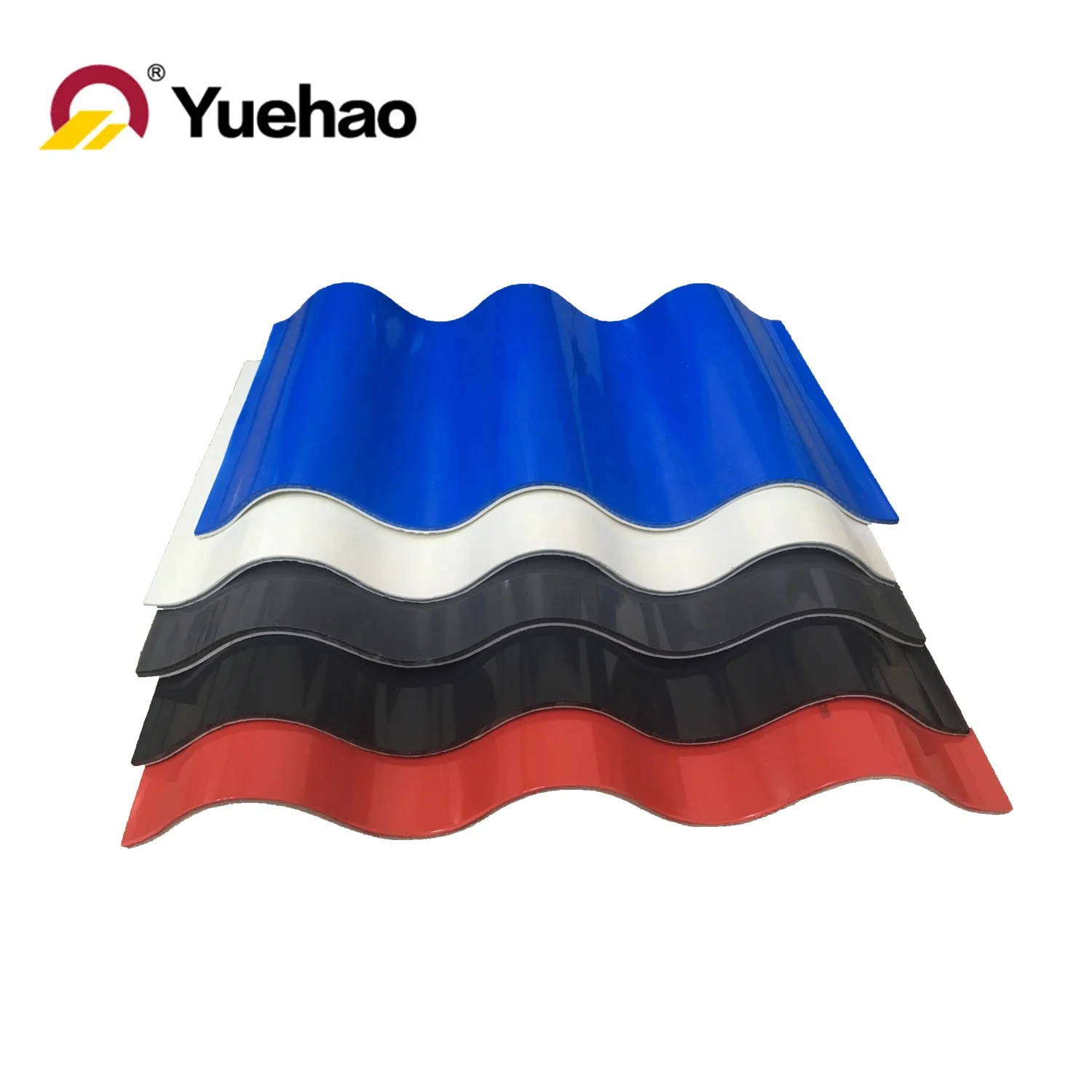 corrugated roof sheet plastic pvc roof tile anit UV roofing tile 2.0mm