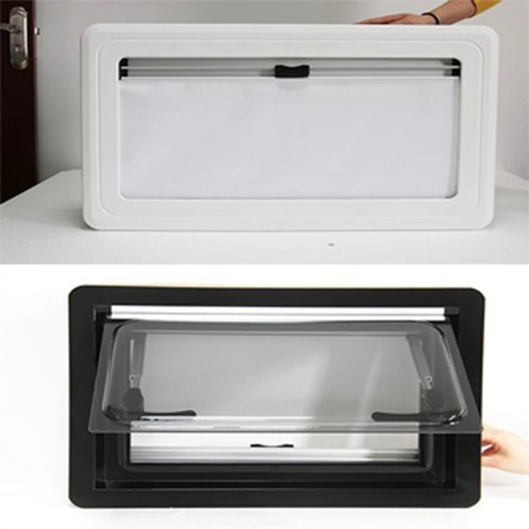 Mitsubishi acrylic glass imported from Japan RV Hopper Window Caravan Motorhome window 600*600mm
