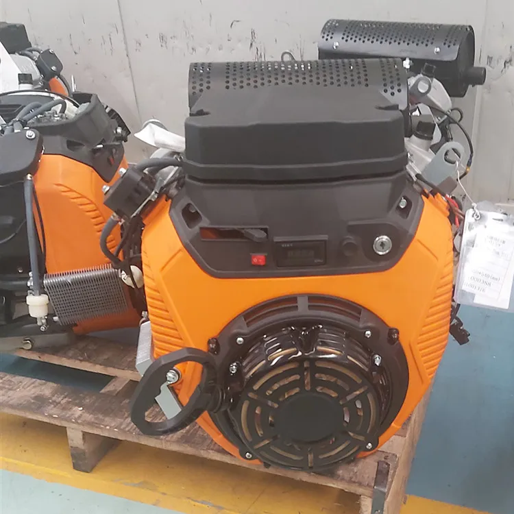27hp бензиновый двигатель V двухцилиндровый Электрический для
