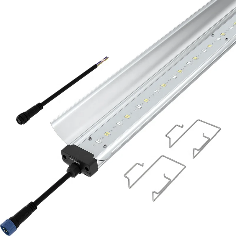 High Output Plant Grow Light Strip Full Spectrum Sunlight Replacement with Reflectors for Indoor Plant