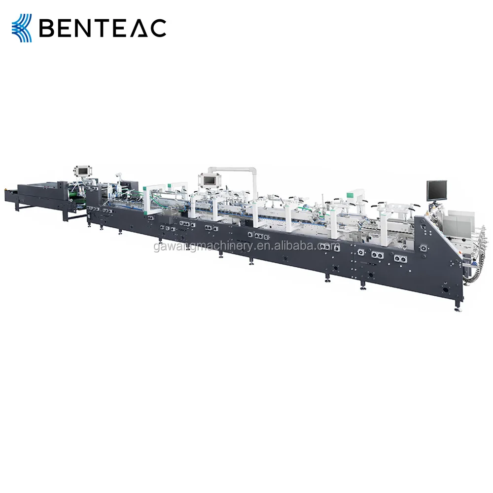 Gawang Brand Hot Selling Simple Maintenance Corrugated Cardboard Carton Box Making Folding Machine 350m/min Production Capacity