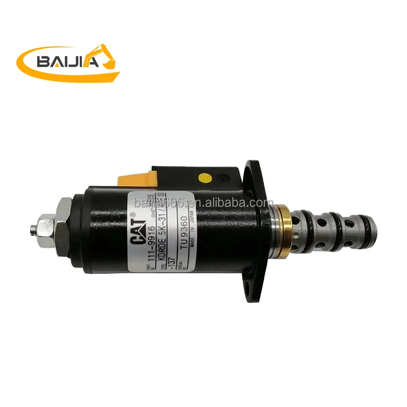 Solenoid Valve  For E320B E312B E330B Excavator Hydraulic Parts 1119916 111-9916