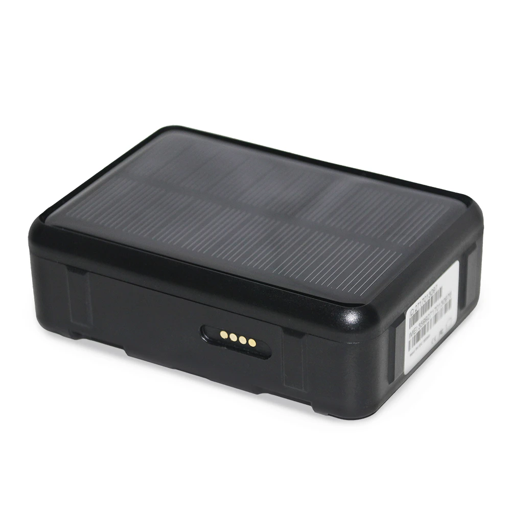 Unique Design with Temperature Sensor 4G Full Network Waterproof Solar Powered Cattle Sheep Cow GPS Tracker with Step Counter