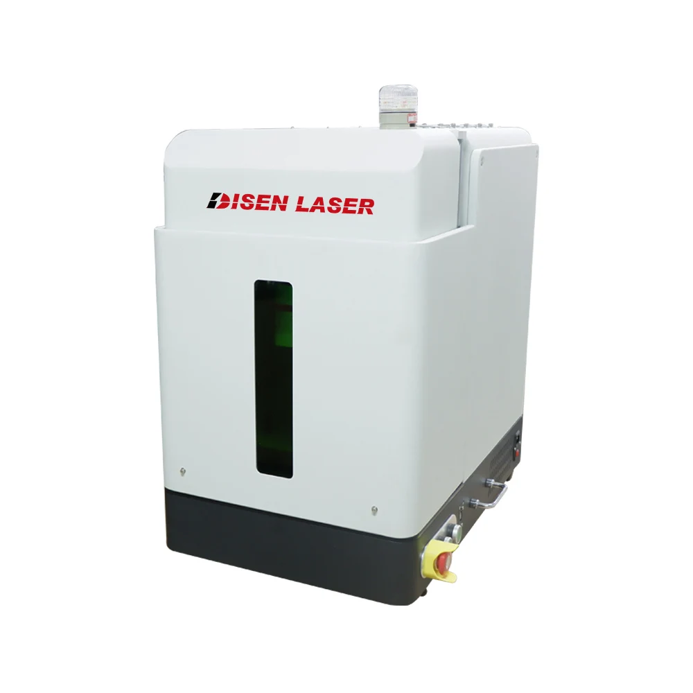 Enclosed Sino-galvo 50w Engraving And 30 Watt Fiber Laser Marking Machine New Design For Pen