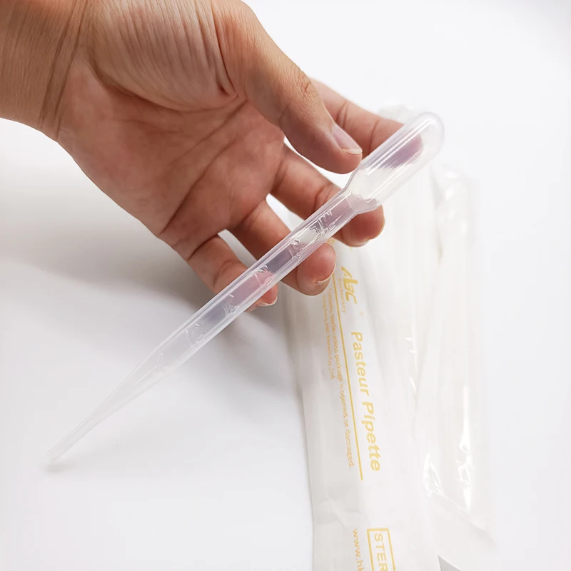 1ml 2ml 3ml 5ml  Disposable Plastic Pasteur Pipette sterile individual package Plastic Transfer Pasteur Pipettes