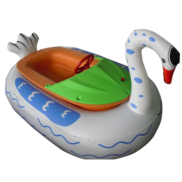 factory price inflatable animal bumper boats for kids for sale