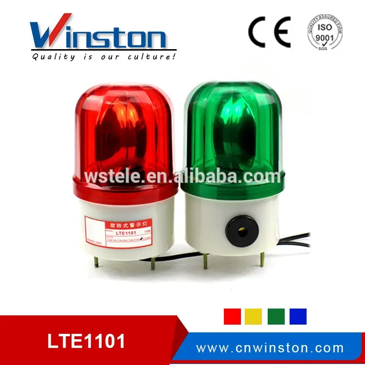 Dc12/24v Fixed Rotating Multi-Color Flash Warning Light