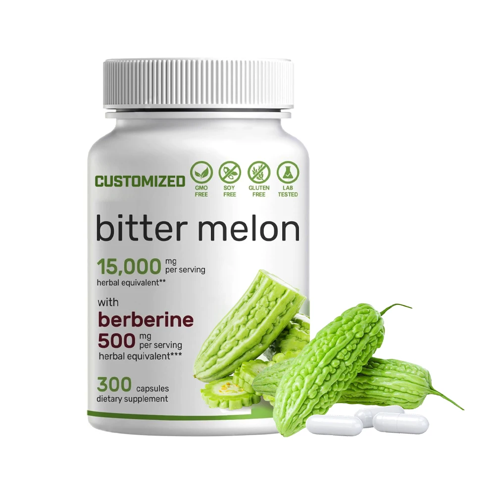 Factory Price Bitter Melon Extract Bitter Melon Capsules Momordica Charantia Capsules With Private Labeling