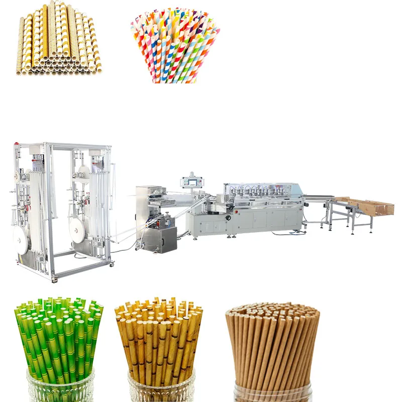 Машина для производства бумаги с рисовой соломой на заказ, высокоскоростная автоматическая машина для производства бумажной соломы