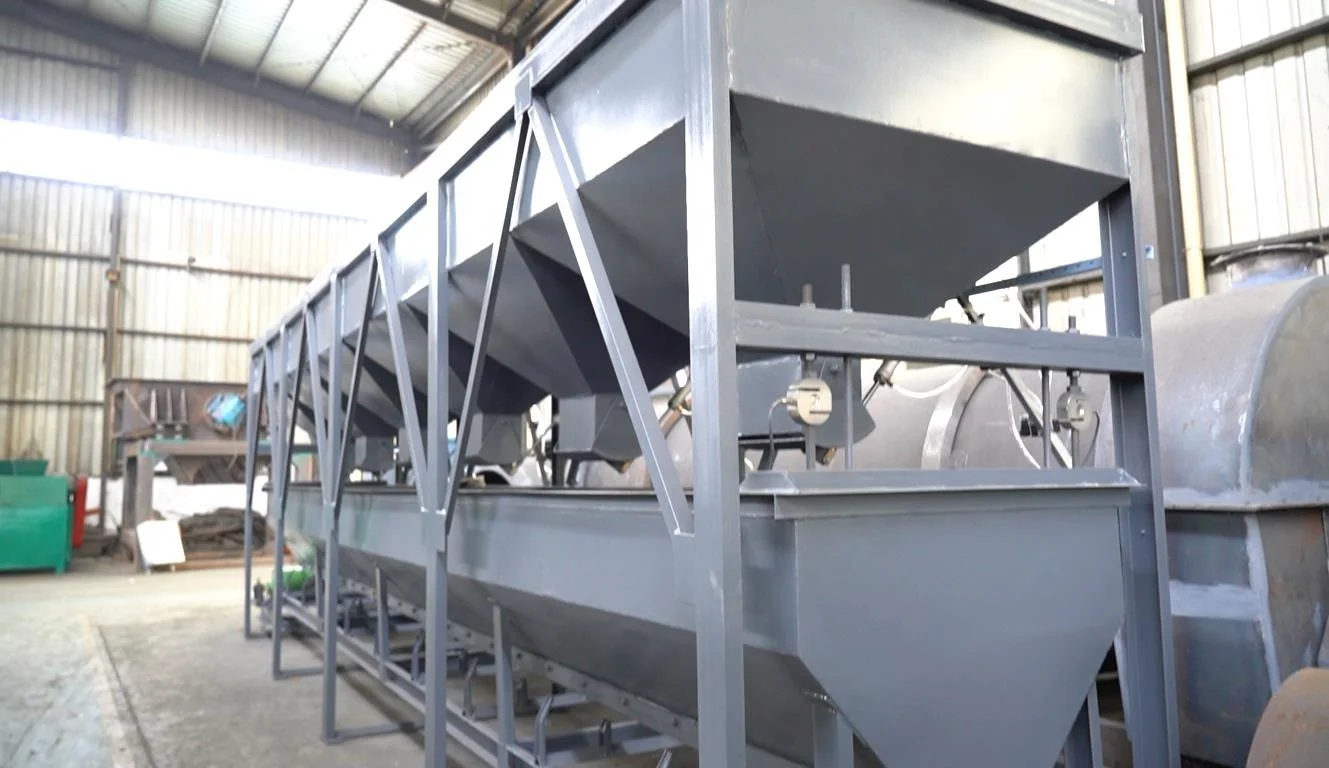 Semi automatic Raw Materials Batch System Compound Fertilizer Batch system